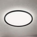 LED plafonsko svetlo KANT LED/50W/230V 2700/3000/4000K, prečnik 60 cm, crno