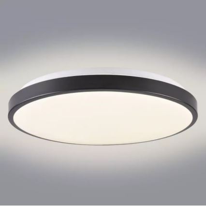 LED plafonsko svetlo KERN LED/24W/230V crno