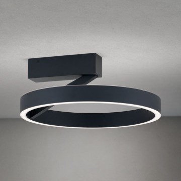 LED plafonsko svetlo KOLK LED/40W/230V 2700/3000/4000K prečnik 40 cm crna