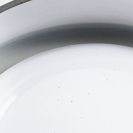 LED plafonsko svetlo LED/12W/230V Ø 32 cm siva/srebrna