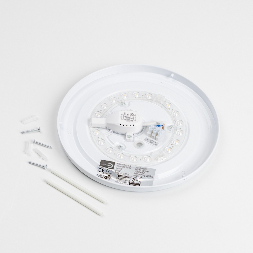 LED plafonsko svetlo LED/12W/230V Ø 32 cm siva/srebrna