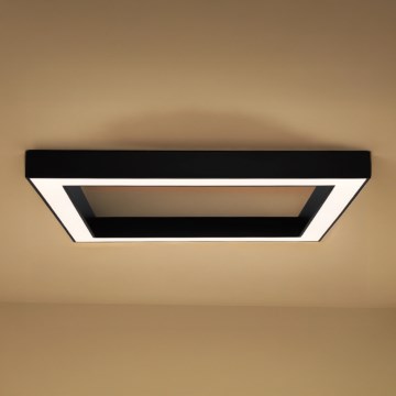 LED plafonsko svetlo LED/130W/230V 3000/4000/6500K 100x100 cm crno