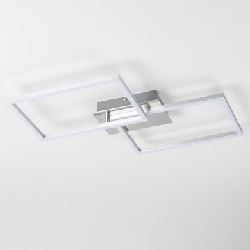 LED plafonsko svetlo LED/17W/230V mat hrom