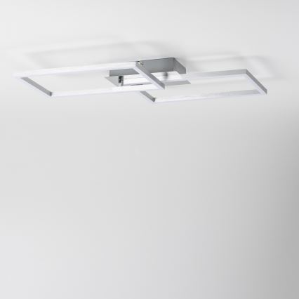 LED plafonsko svetlo LED/17W/230V mat hrom