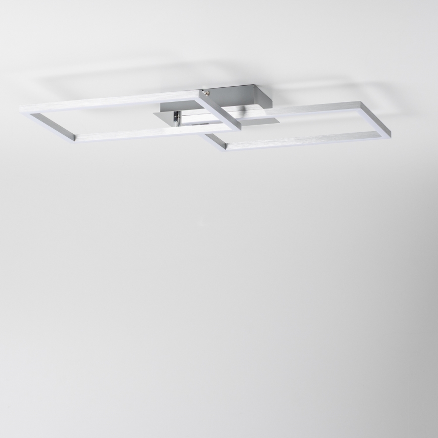 LED plafonsko svetlo LED/17W/230V mat hrom