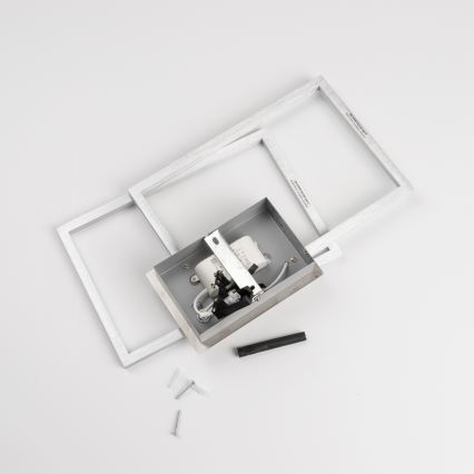 LED plafonsko svetlo LED/17W/230V mat hrom