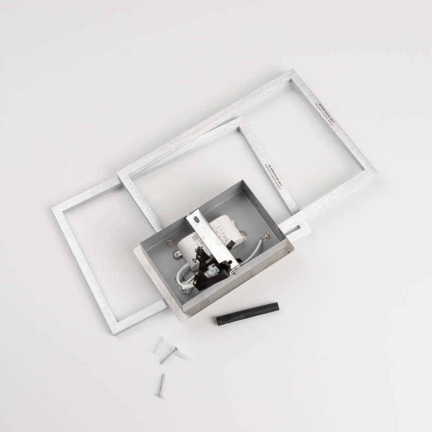 LED plafonsko svetlo LED/17W/230V mat hrom