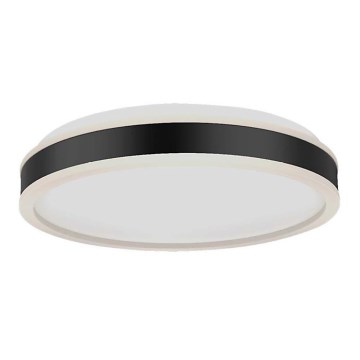 LED plafonsko svetlo LED/18W/230V 4000K, prečnik 35 cm, crno