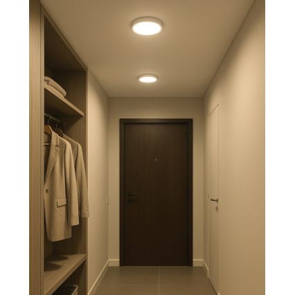 LED plafonsko svetlo LED/18W/230V 4200K prečnik 21 cm belo