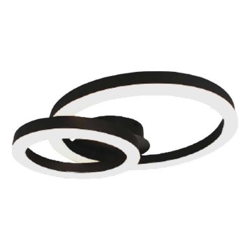 LED plafonsko svetlo LED/20W/230V 3000K crna