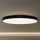LED plafonsko svetlo LED/300W/230V 3000/4000/6500K prečnik 120 cm crna