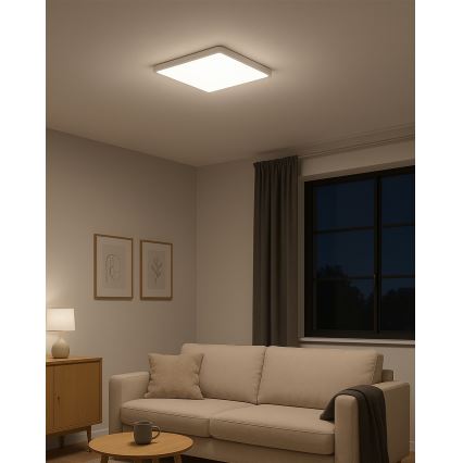 LED plafonsko svetlo LED/32W/230V 3000/4000/6500K 40x40 cm bela