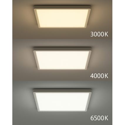 LED plafonsko svetlo LED/32W/230V 3000/4000/6500K 40x40 cm bela