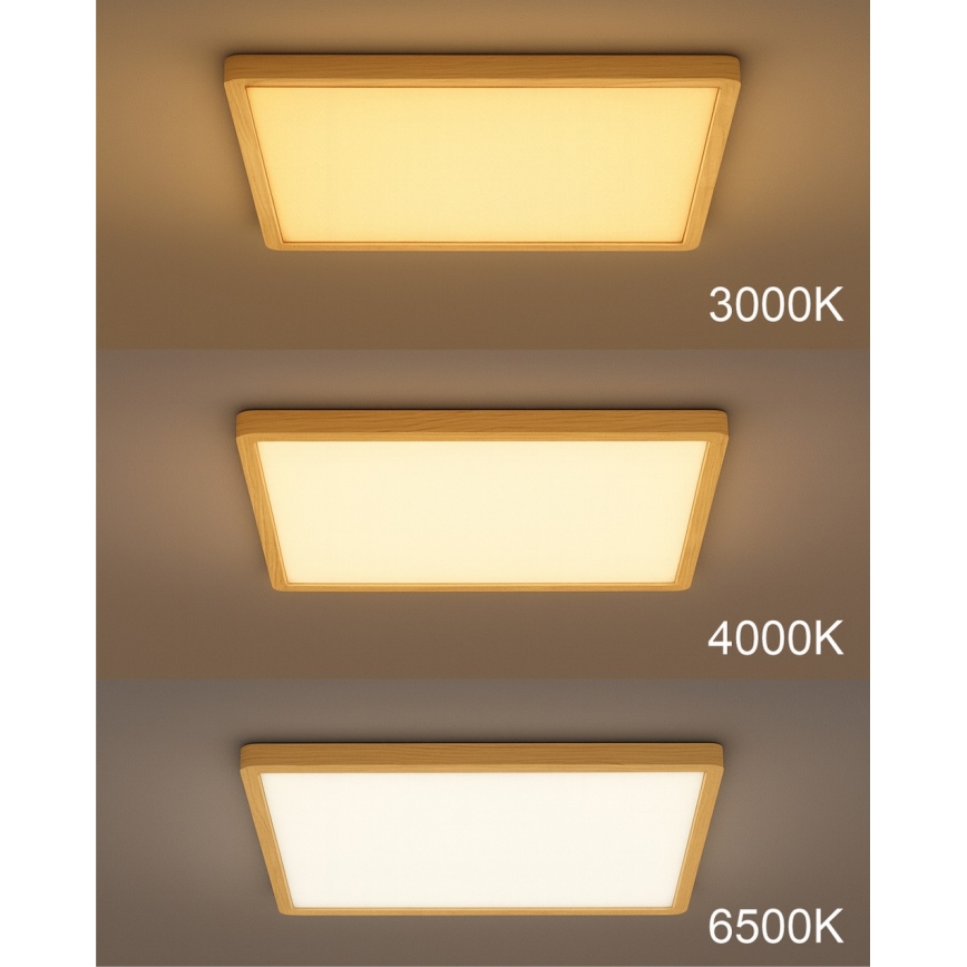 LED plafonsko svetlo LED/32W/230V 3000/4000/6500K 40x40 cm bež