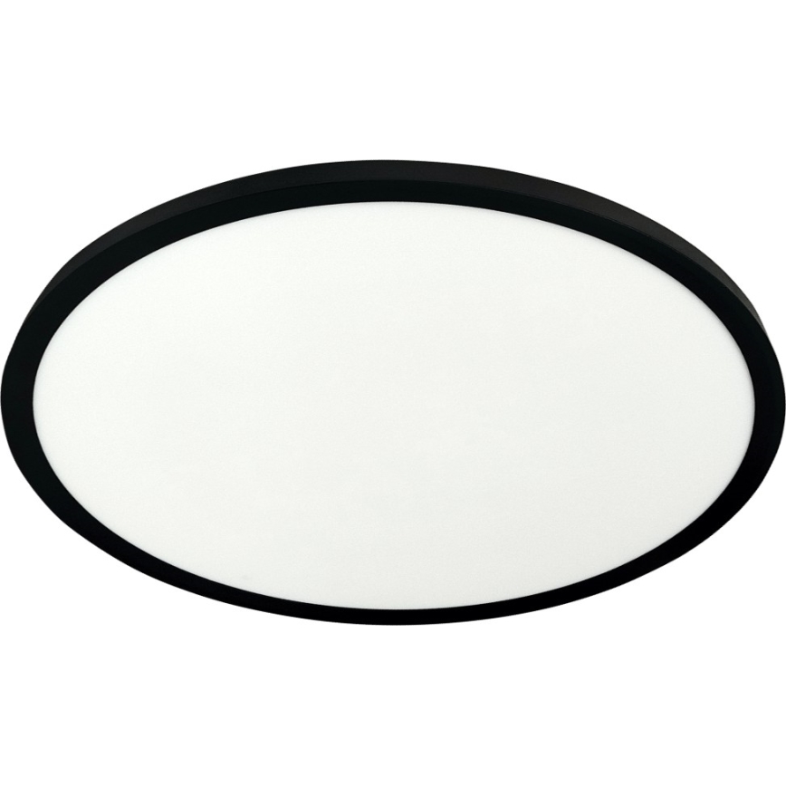 LED plafonsko svetlo LED/32W/230V 3000/4000/6500K prečnik 40 cm crna