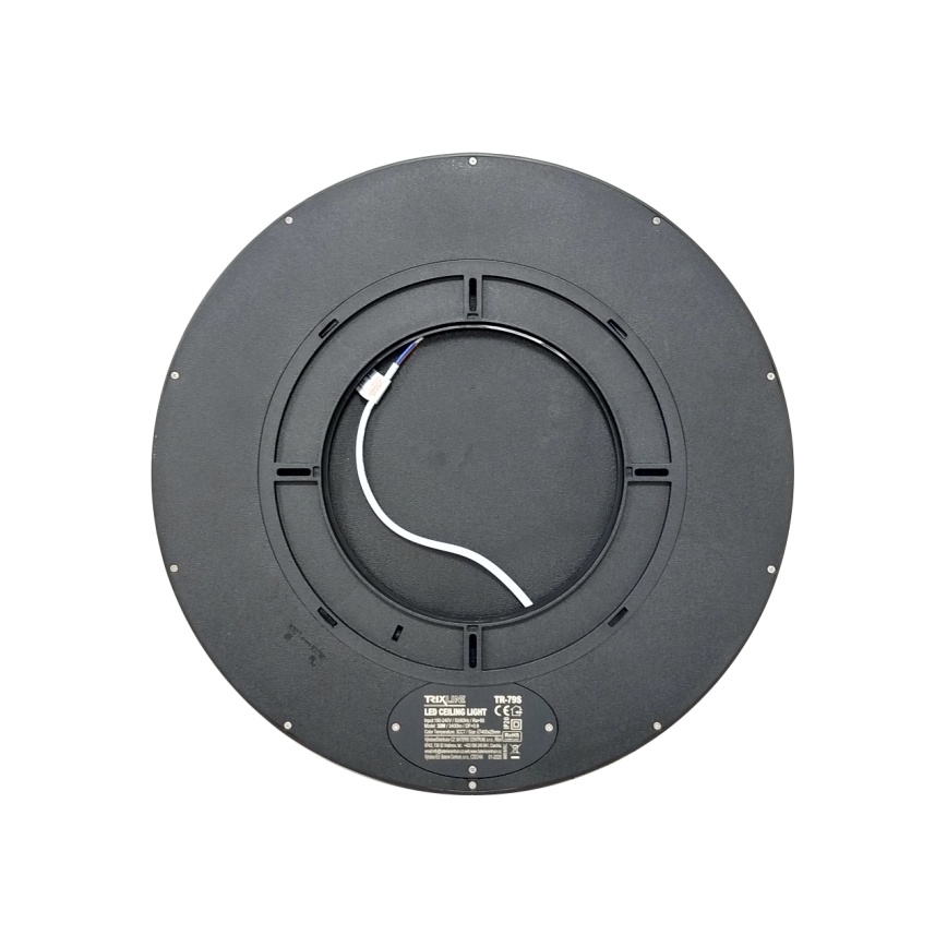 LED plafonsko svetlo LED/32W/230V 3000/4000/6500K prečnik 40 cm crna