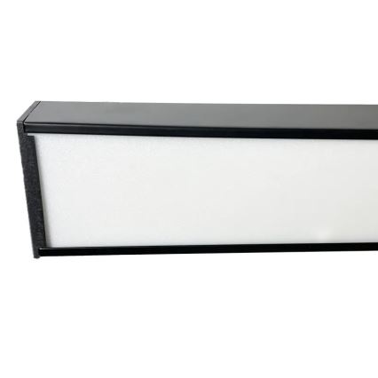LED plafonsko svetlo LED/32W/230V 4000K 120x7 cm crna
