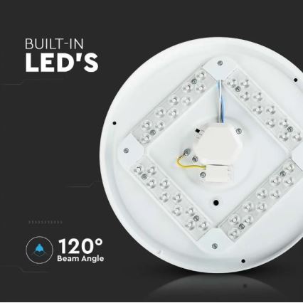 LED plafonsko svetlo LED/36W/230V, prečnik 50 cm, 3000/4000/6400K
