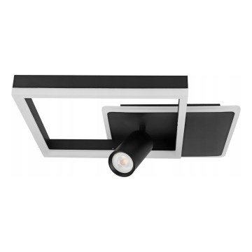 LED plafonsko svetlo LED/38W/230V + 1xGU10/30W crno