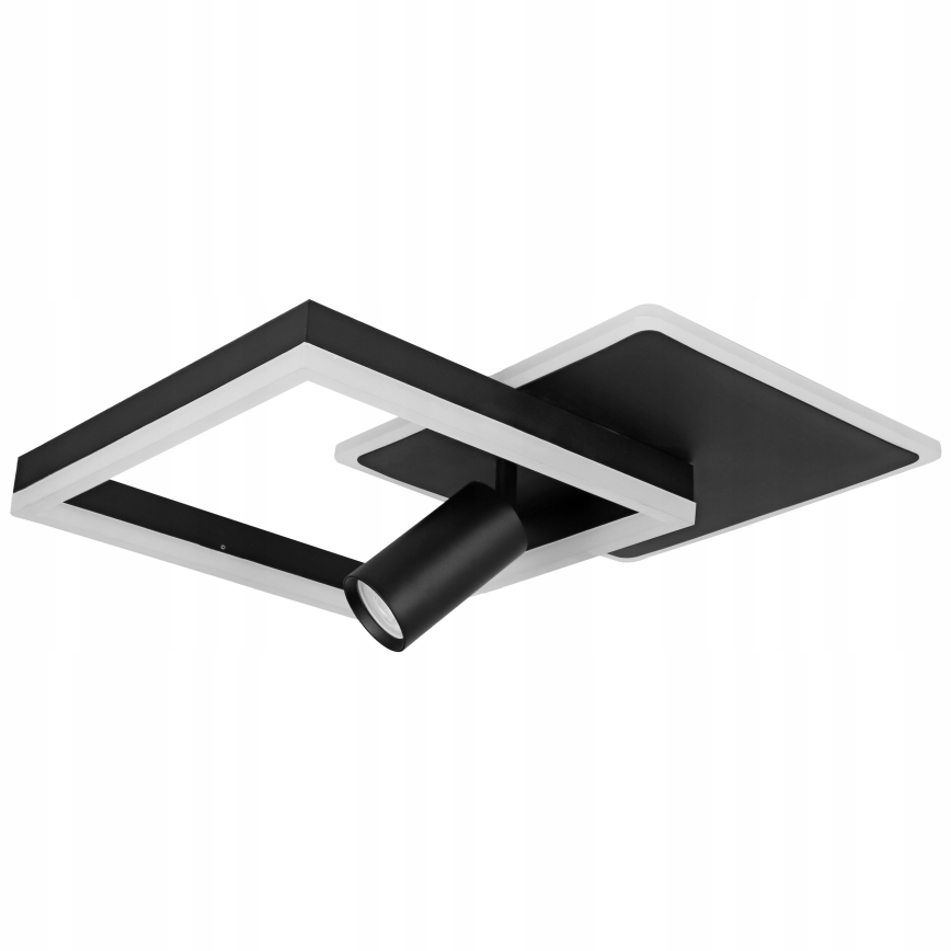 LED plafonsko svetlo LED/38W/230V + 1xGU10/30W crno