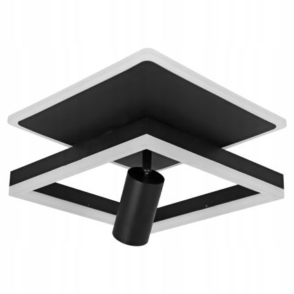LED plafonsko svetlo LED/38W/230V + 1xGU10/30W crno