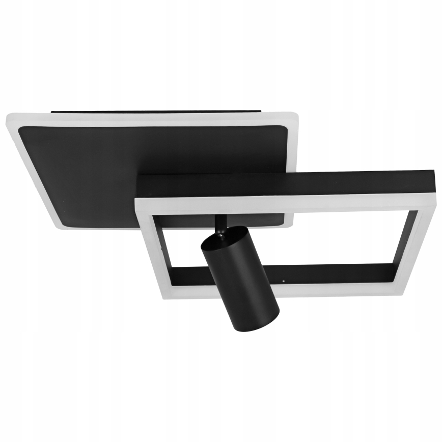 LED plafonsko svetlo LED/38W/230V + 1xGU10/30W crno