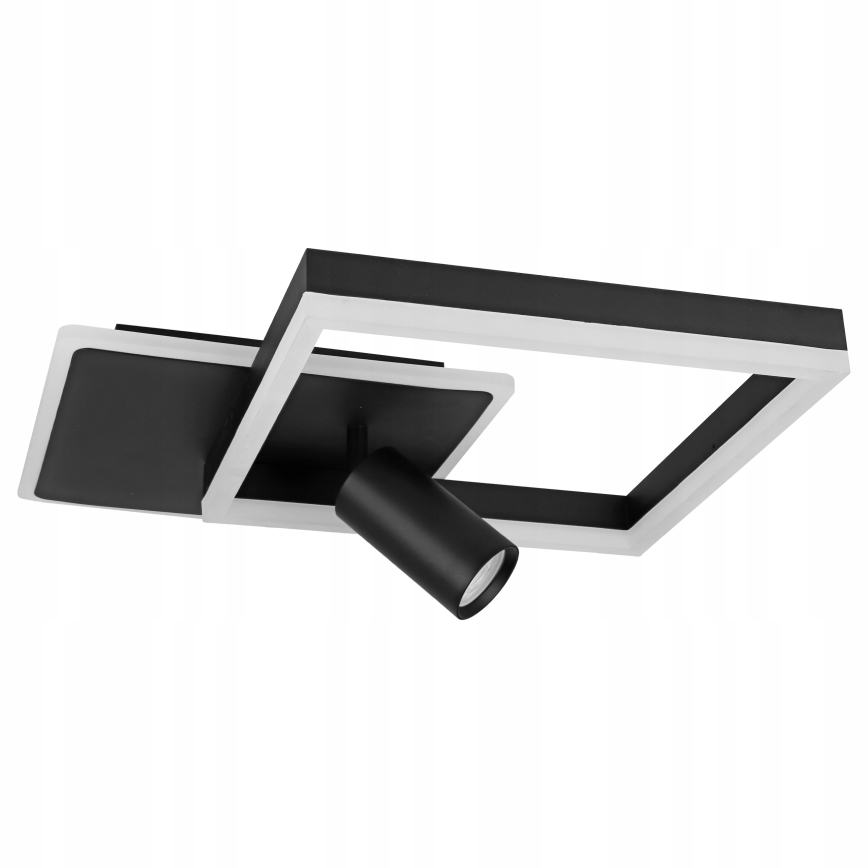 LED plafonsko svetlo LED/38W/230V + 1xGU10/30W crno