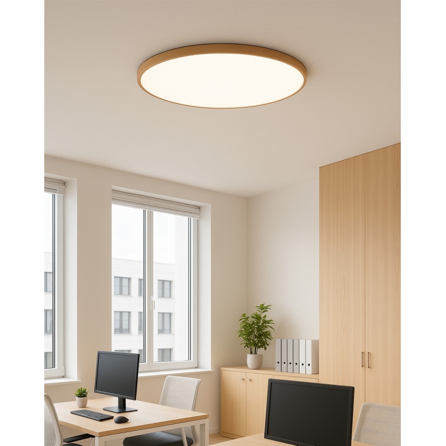 LED plafonsko svetlo LED/40W/230V 3000/4000/6500K, prečnik 50 cm, bež
