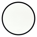 LED plafonsko svetlo LED/40W/230V 3000/4000/6500K, prečnik 50 cm, crno