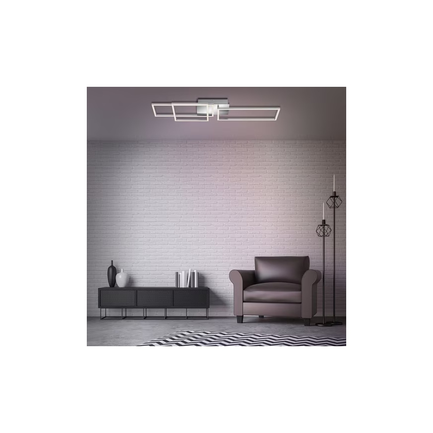 LED plafonsko svetlo LED/42W/230V 3000K mat hrom