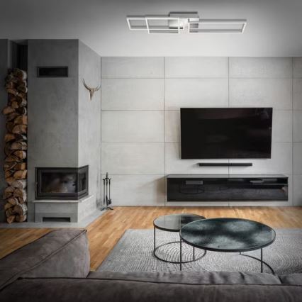 LED plafonsko svetlo LED/42W/230V 3000K mat hrom