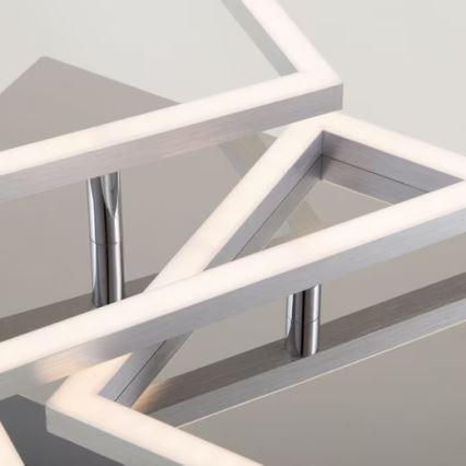 LED plafonsko svetlo LED/42W/230V 3000K mat hrom