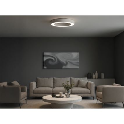 LED plafonsko svetlo LED/80W/230V 3000/4000/6500K, prečnik 80 cm, belo