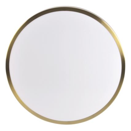 LED plafonsko svetlo LIBRA LED/15W/230V 4000K prečnik 29 cm zlatno