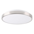 LED plafonsko svetlo LIBRA LED/15W/230V prečnika 29 cm sjajni hrom
