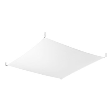 LED plafonsko svetlo LUNA 6xG13/8,5W/230V 140x140 cm bela