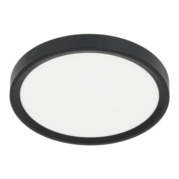 LED plafonsko svetlo MAQ LED/18W/230V 3000/4000/6500K IP40 crna