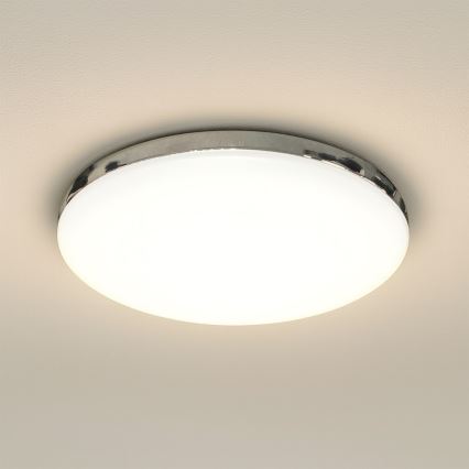 LED plafonsko svetlo MAYA LED/36W/230V prečnika 50 cm sjajni hrom