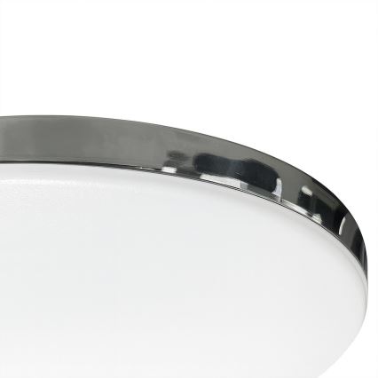 LED plafonsko svetlo MAYA LED/36W/230V prečnika 50 cm sjajni hrom