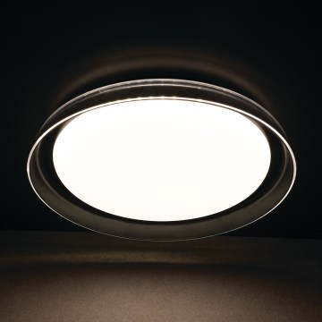 LED plafonsko svetlo NIFU LED/17,8W/230V Ø 43 cm belo/crno