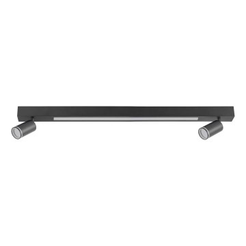 LED plafonsko svetlo PARIS LED/24W/230V + 2xGU10/10W crno