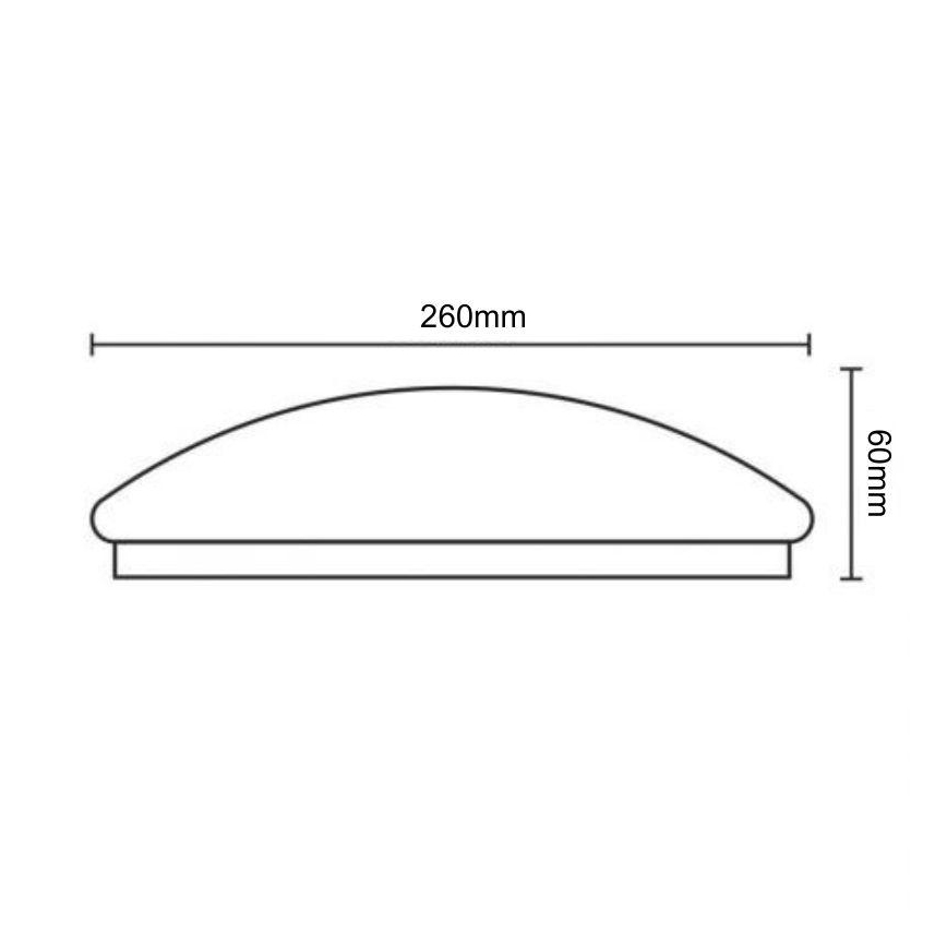 LED plafonsko svetlo sa senzorom OPAL LED/12W/230V 4000K