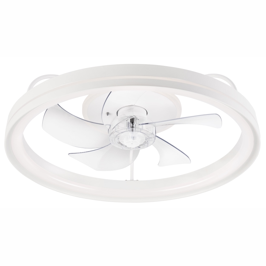 LED prigušiva stropna svetiljka sa ventilatorom FARGO LED/37W/230V bela + daljinski upravljač