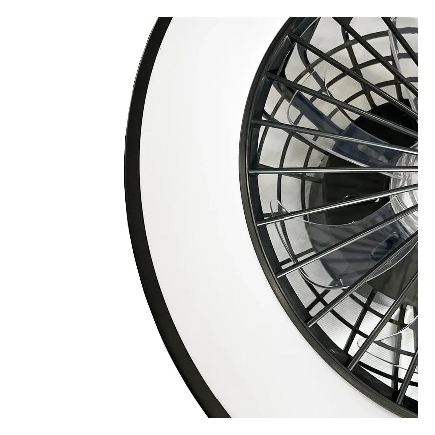LED prigušiva plafonska svetiljka sa ventilatorom OPAL LED/48W/230V 3000-6500K + daljinski upravljač