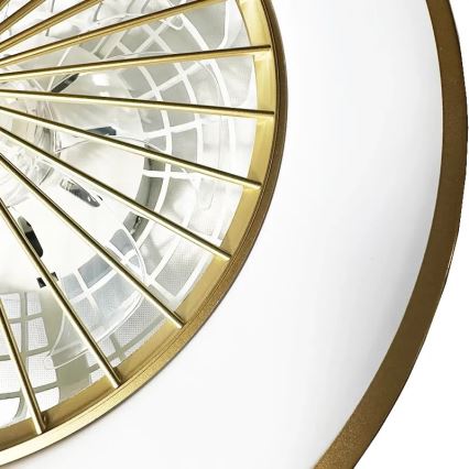 LED prigušiva stropna svetiljka sa ventilatorom OPAL LED/48W/230V 3000-6500K + daljinski upravljač