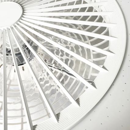 LED prigušiva stropna svetiljka sa ventilatorom OPAL LED/72W/230V 3000-6500K + daljinski upravljač