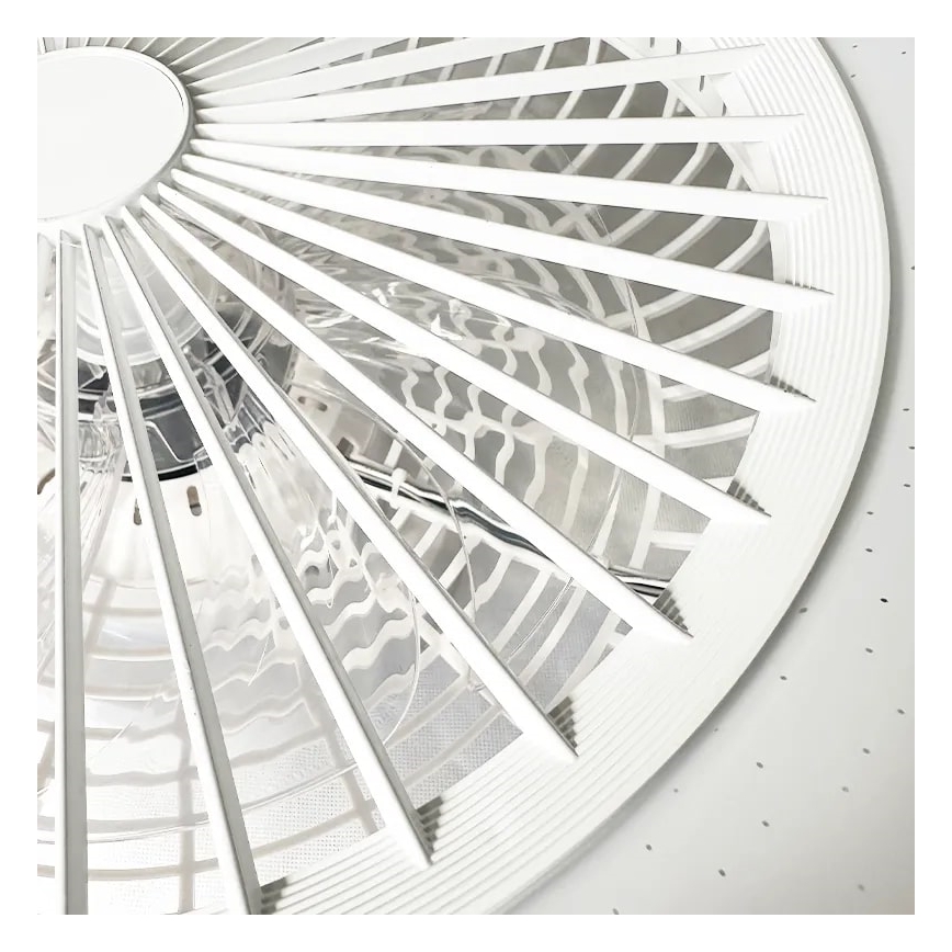 LED prigušiva stropna svetiljka sa ventilatorom OPAL LED/72W/230V 3000-6500K + daljinski upravljač