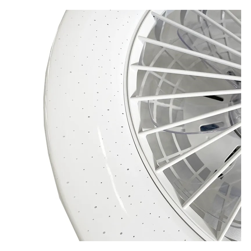 LED prigušiva plafonsko svetlo sa ventilatorom STAR LED/48W/230V 3000-6500K + daljinski upravljač