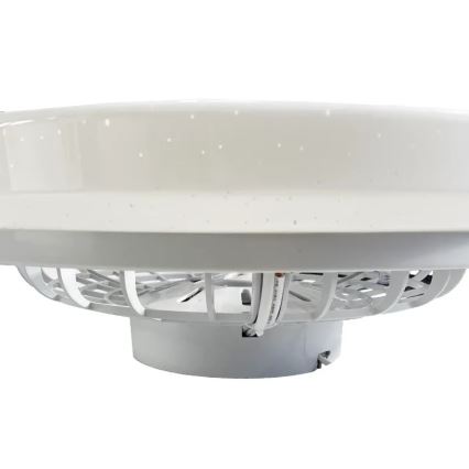 LED prigušiva plafonsko svetlo sa ventilatorom STAR LED/48W/230V 3000-6500K + daljinski upravljač