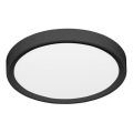 LED plafonsko svetlo SALY LED/32W/230V 3000/4000/6000K pr. 40 cm IP40 crno